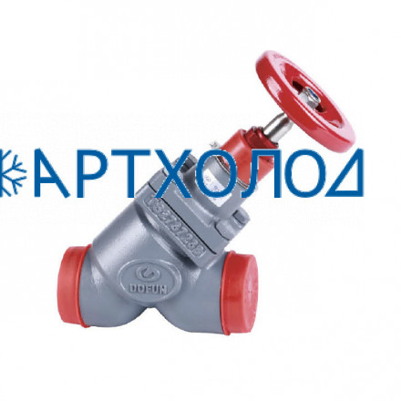 Ручной регулирующий клапан TVD-S DN25 прямоточный (Комплектация с защитным алюминиевым колпачком) Dofun Ручной регулирующий клапан TVD-S DN25 прямоточный (Комплектация с защитным алюминиевым колпачком) Dofun