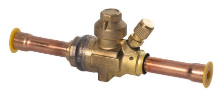 Шаровый запорный вентиль с сервисным штуцером BC-BVa-38 Becool