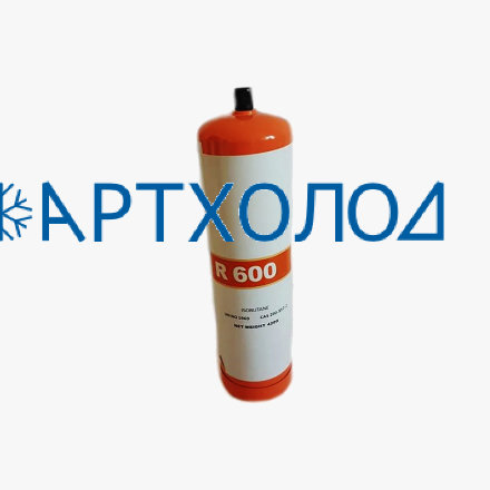 Хладагент фреон (изобутан) R-600 А с клапаном 850 грамм (420 грамм) 