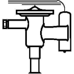 Термо-регулирующий вентиль ТРВ TUB 068U2096 Danfoss