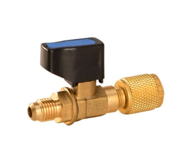 Переходной адаптер с вентилем Value CV-01 (M1/4"SAE х F5/16"SAE)