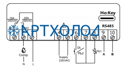 Контроллер температуры Becool BC-ITCS-113