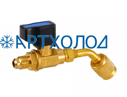 Переходной адаптер с вентилем Value CV-11 (M5/16"SAE х F1/4"SAE)