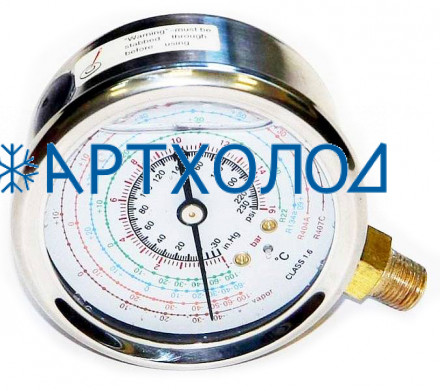 Манометр с глицерином RGJ3H CPS