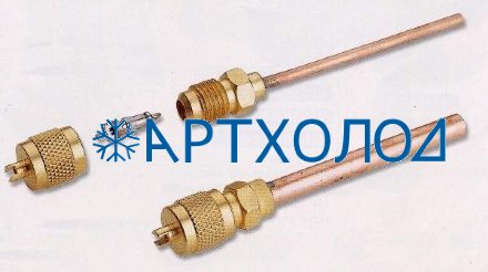 Клапан Шредера с трубкой 3/16 Zenny