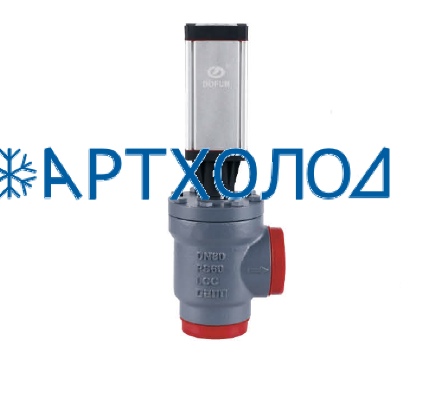 Электроприводной клапан DFMV-A DN125 (угловой)  Dofun