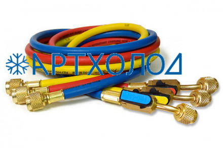 Шланги заправочные с вентилями 90 см HP3E CPS