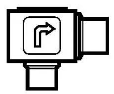 Корпус клапана угловой TE 12 / TE 20 067B4023 Danfoss Корпус клапана угловой TE 12 / TE 20 067B4023 Danfoss