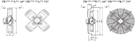 Вентилятор осевой ZIEHL-ABEGG FB063-8EK.4I.V4P Ziehl-Abegg