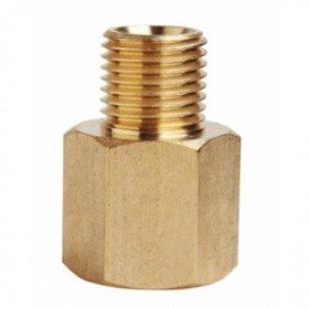 Штуцер переходный DJ - M 1/2 - F 3/8 (М - наружняя, F - внутренняя) Штуцер переходный DJ - M 1/2 - F 3/8 (М - наружняя, F - внутренняя)