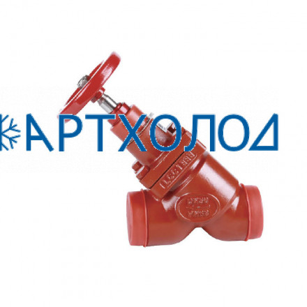 Ручной регулирующий клапан TVD-HS DN32 63 бар, прямоточный (комплектация с защитным алюминиевым колпачком) Dofun