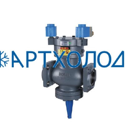 Автоматический двухступенчатый электромагнитный клапан (NC) DGSV-2C DN50  Dofun