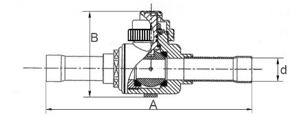 Шаровый запорный вентиль BC-BV-78 Becool Шаровый запорный вентиль BC-BV-78 Becool